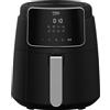 BEKO Friggitrice ad aria digitale FRL2244B | Potenza 1500W, 8 programmi di cottura automatici, capacità 4,7 L, Rivestimento Antiaderente, Schermo LCD, Touch