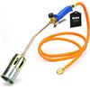 ELMA Cannello a gas I Bruciatore per erbacce con ugello Ø 60 mm e tubo da 3 m I Impugnatura ergonomica compatibile con gas butano e propano