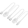Clearhill 2pz Interruttore con Sensore di Movimento 5V con Connettore USB Maschio-Femmina (Bianco), Sensore Automatico per Illuminazione LED DIY Interno