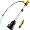 ballity Pompa di trasferimento dell'acqua senza fili compatibile con Dewalt 18 V, pompa di trasferimento portatile, altezza della testa 3 m, flusso elevato 3600 l/h per cantina, piscina, stagno, barili di