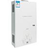 CDZHLTG Scaldabagno a Gas 10L 20kW Butano Propano, Portatile Istantaneo GPL Scaldabagno, Doccia allaperto Bagno, Adatto Casa Campeggio Esterno RV, con certificazione CE, Tubo Doccia