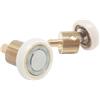Ricambi per Box Doccia RPB Docce Ricambio Cuscinetti per Box Doccia Kit 2 Pezzi Mod 18 AU Snodo M5 Diametro Ruota 18 mm Spessore 5 mm in Ottone e Teflon