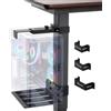 LZEXIN Supporto PC Sotto Scrivania,Capacità di Carico di 35 KG,Nero