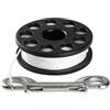 Mares Compact Spool 20 m - Avvolgitore subacqueo Linea guida Paracadute SMB, Carabiner INOX Double End, Design leggero anti-corrosione, navigazione sicurezza