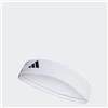 adidas Unisex - Adulto Tennis Headband Hairband, White/Black, M
