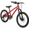 FabricBike Terra - MTB Mountain Bike 20 pollici alluminio per bambini 6, 7 e 8 anni, Bicicletta 20 Pollici, 7 velocità, freni a disco, Sospensione.