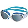Speedo Biofuse 2.0 - Occhialini da nuoto da donna, a specchio, color melata chiara/cobalto/argento, taglia unica