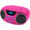 Nabo Sistema CD/radio NABO MELODY PR 810 Rosa