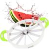 com-four® Tagliameloni per tutte le varietà di melone - Coltello per anguria o ananas - Ø 28 cm