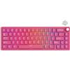 Royal Kludge Tastiera da gaming Royal Kludge R65, colore rosso "Berry", con interruttori beige