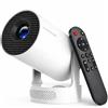 StarTech Proiettore portatile - HY300 Pro Plus - Risoluzione nativa 720p - Decodifica 8K - Android 14 - Dual-WiFi 6 - Telecomando vocale - Bianco