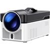 StarTech Proiettore - HY450 - Proiezione a brevissima distanza - 900 ANSI lumen - Full HD 1080p - Decodifica 8K - Correzione automatica della distorsione trapezoidale e messa a fuoco elettronica - WiFi 6 / Bluetooth 5.4 / Controllo vocale