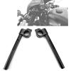 Fullibars kit semimanubri Ø 55mm compatibile con Harley Davidson Sportster Roadster XL1200CX 2016-Attuale forcella Ø 55mm cafe racer semi manubri tubo Ø 25.4mm alluminio