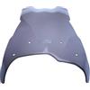 avdb-moto Cupolina/Parabrezza Compatibile con BMW F650GS F 650GS 2009-2013, F700GS F 700GS 2013-2015, F800GS F 800GS 2013-2015, F700GS F 700GS 2016-18, F800GS 2016-18 in Policarbonato (Fumé Chiaro)