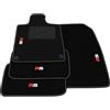 Somer Car Kit Tappetini Auto compatibili con Peugeot 407 2004-2012 | Set Tappeti in Moquette, ricamo R_S, Tappeto auto su misura