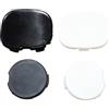 Wivplex Cafoucs Non Verniciato Paraurti Anteriore/Posteriore Gancio di Traino Tappo di Copertura, for Smart, Fortwo 453 2016 2017 2018 Protezione del gancio di traino(Front cap unpaint A)