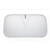 ONEMAJI Parasole Parabrezza Anteriore Auto per Volvo V60 Cross Country 2015-2018 Riflettente Argento Titanio Protezione UV Pieghevole Copertura Finestrino 1 Pezzo