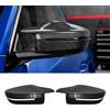 Hengjiayao Coperture Specchietti per BMW G20 G21/5er G30 G31/7er G11 G12 | 4er G22 G23 G26/8er G14 G15 G16 Specchietto Retrovisore Fibra di Carbonio ABS 2 PCS