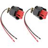 QOWIRUT Cablaggio Bobina Kit Compatibile Con Fiat Per 500X 2014-2024 Per Punto III 2012-2018 Per Idea 2003-2018 Connettore Cablaggio Bobina Accensione Spina Riparazione 71752816