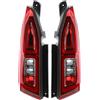 Easy Link 2x Fanali Luci Posteriori Destra Sinistra Compabili con Peugeot Partner 2019+ Citroen Berlingo 2019+ Toyota Proace City 2019+ Opel Combo 2019+ Fiat Doblo 2022+ E-Mark 9819649280 9820555080