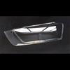 MKVAXR, for Audi, Q3 2010-2015 Copertura for fari anteriori in vetro for auto Copertura for fari anteriori in vetro trasparente for lampada Sostituzione lente faro(BLACK Right)