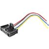 PENGNAQP connettore cablaggio Per Fiat Per Punto Per Evo Per Linea | 95508692 Riscaldatore Ventilatore Motore Resistenza Ventola Cablaggio Connettore