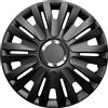 OTOTOP TOPAZ - COPRICERCHI IN ABS NERO CROMATO set 4 Pezzi (15)