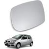 Esselle Parts Specchio Retrovisore per Fiat Punto classic 188 DAL 2007 Destro Lato Passeggero, Vetro Ricambio Esterno con Piastra ABS, Montaggio Plug & Play