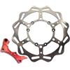 KCDLYX Motocicletta Rotore Disco Freno Disco Freno Anteriore Flottante Per 320 Mm 270 Mm 260 Mm Per CR 125R 125E 250E 250R CRF 250X 450X 450R 250RX