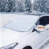 Cerioll Copertura Parabrezza Auto, Ispessita Copri Parabrezza per Inverno, Telo Parabrezza Antighiaccio Protezione, Copri Parabrezza Auto Telo Antigelo