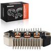 Frankberg Generatore raddrizzatore 12V 132931 | Compatibile con: Kadett E Caravan T85, Corsa A TR S83, Cadetto D 32 37 39 42, Alfasud Sprint 902, Manta B 58 59