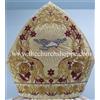 The Church Shoppe Mitras Da Vescovo Spettro Spirito Santo Ricamo Aquila D'ORO METALLICO NEW
