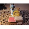Seiko Hattori 1985 Tom & Jerry sveglia Giappone figure rare 16 cm