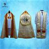 The Church Shoppe Metallico Color Oro Cope & Stola Set Con Natività Ricamo, Natale, Santo Famiglia