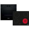 BOSCH Set di forno 3D ad aria calda 2 con illuminazione interna alogena