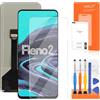 AGCUT Display LCD per Oppo Reno 2 Schermo di Ricambio per Oppo Reno2 PCKM70 PCKT00 PCKM00 LCD Display Touch Assembly con Strumenti (Nero, Non per Reno 2Z / 2F)