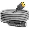 KFD XT60 Caricabatteria da auto 12V/24V DC Adattatore di ingresso per ECOFLOW DELTA 2/3 River 3 RIVER 2 MAX Centrale di Alimentazione Portatile Anker SOLIX C200 C300 C800 C1000 Generatore Solare 16AWG