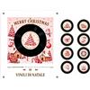 Yacriso Lettore di vinile natalizio per frigorifero disco musicale magnetico (C#)