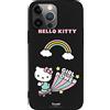 Personalaizer Cover per Iphone 14 Pro Max Negro con un diseño de Hello Kitty girl power