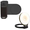 SAIET Kit Impugnatura Smartphone con Telecomando e Ring Light MagSafe | Grip per Selfie e Video Compatta e Leggera con Scatto Remoto a 10 m, Luce per Foto con 3 Temperature Colore
