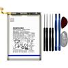 Generico Batteria di ricambio originale per Samsung Galaxy A21s A217F / A12 A125F, batteria 5000mAh EB-BA217ABY, con set di attrezzi per il montaggio