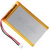 Winfox Batteria LiPo 3,7 V 10000 mAh 1160100 con connettore 2P-PH, batteria ricaricabile ai polimeri di litio per altoparlanti Bluetooth, Dash Cam, Wearables e dispositivi elettronici