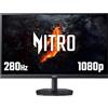 Acer Nitro KG272Z3bmiipfx - Monitor da gioco da 27, pannello IPS, 1920 x 1080, 280Hz, FreeSync Premium, 1ms, 250 nits, HDR Ready, 99% sRGB, DP 1.2, HDMI 2.0, uscita audio, 2 altoparlanti da 2 W