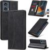 Jasonyu Cover per Motorola Edge 50 Fusion, Portafoglio PU Pelle, Nero | Flip Libro, Slot Porta Carte, Magnetica, Funzione Supporto, TPU Antiurto Custodia