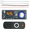 Generico Scheda Amplificatore Decodificatore MP3 - Uscita Di Potenza Del Modulo Audio Per Auto 2x80 W | Circuito Ricevitore Stereo Wireless Aggiornamento Del Audio Fai-da-te Kit Interfaccia Di Contr