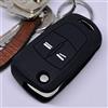 mt key Key Soft Case Cover protettiva Chiave per auto Opel Astra Vectra Corsa Zafira Signum fino al 2008 Chiave pieghevole/Colore: nero