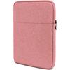 moex Custodia per tablet Lenovo Idea Tab (11.0, 2025) Borsa con cerniera e scomparto per accessori, in nylon tessuto morbido imbottito, custodia protettiva minimalista Dash Case, rosa
