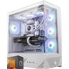 AGM store Pc Gaming RYZEN 7 7800X3D Bianco - Scheda video RTX 5060 TI - RAM 32GB DDR5 6000mhz - Nvme 1TB Pci gen4 - Dissipatore a Liquido 360mm - Wifi e Bluetooth - Windows 11
