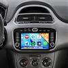 CAMECHO 2+64G Android Autoradio Android per Fiat Punto Evo/Linea 2010-2016 | Carplay Wireless, Android Auto, Schermo Touch 7, CANBUS, GPS RDS, Comandi Volante, EQ