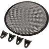 MotiveTech Griglie Altoparlanti Cover Case con Viti Audio Accessoric Nero 10 Pollici
